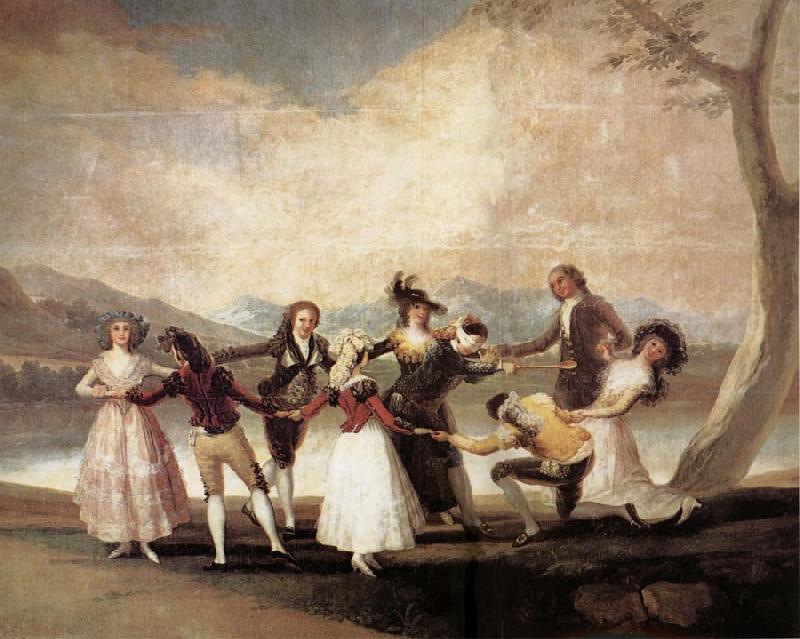 Francisco Goya La Gallina Ciega Germany oil painting art